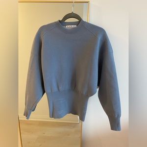 COPY - Acne Studios compact knit sweater! Dusty blue